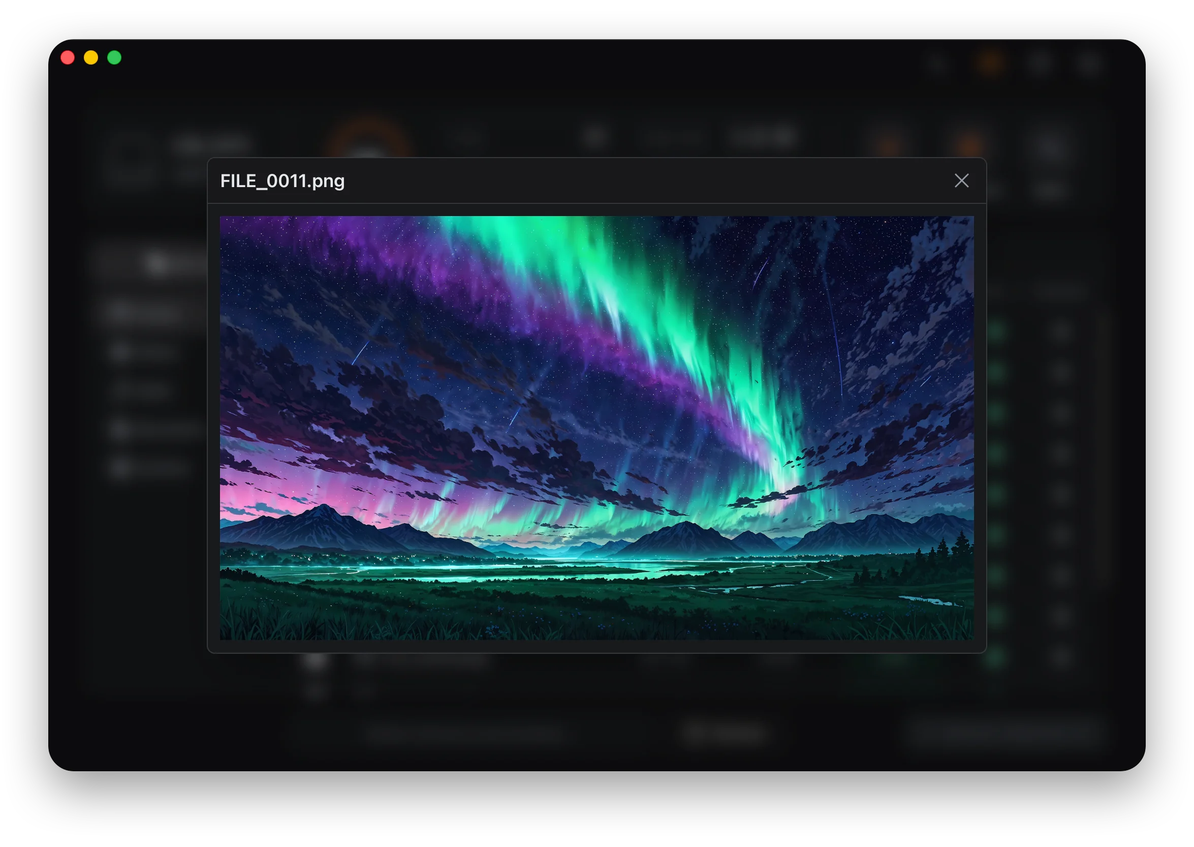 Previewing a recoverable photo in Refindo before recovery
